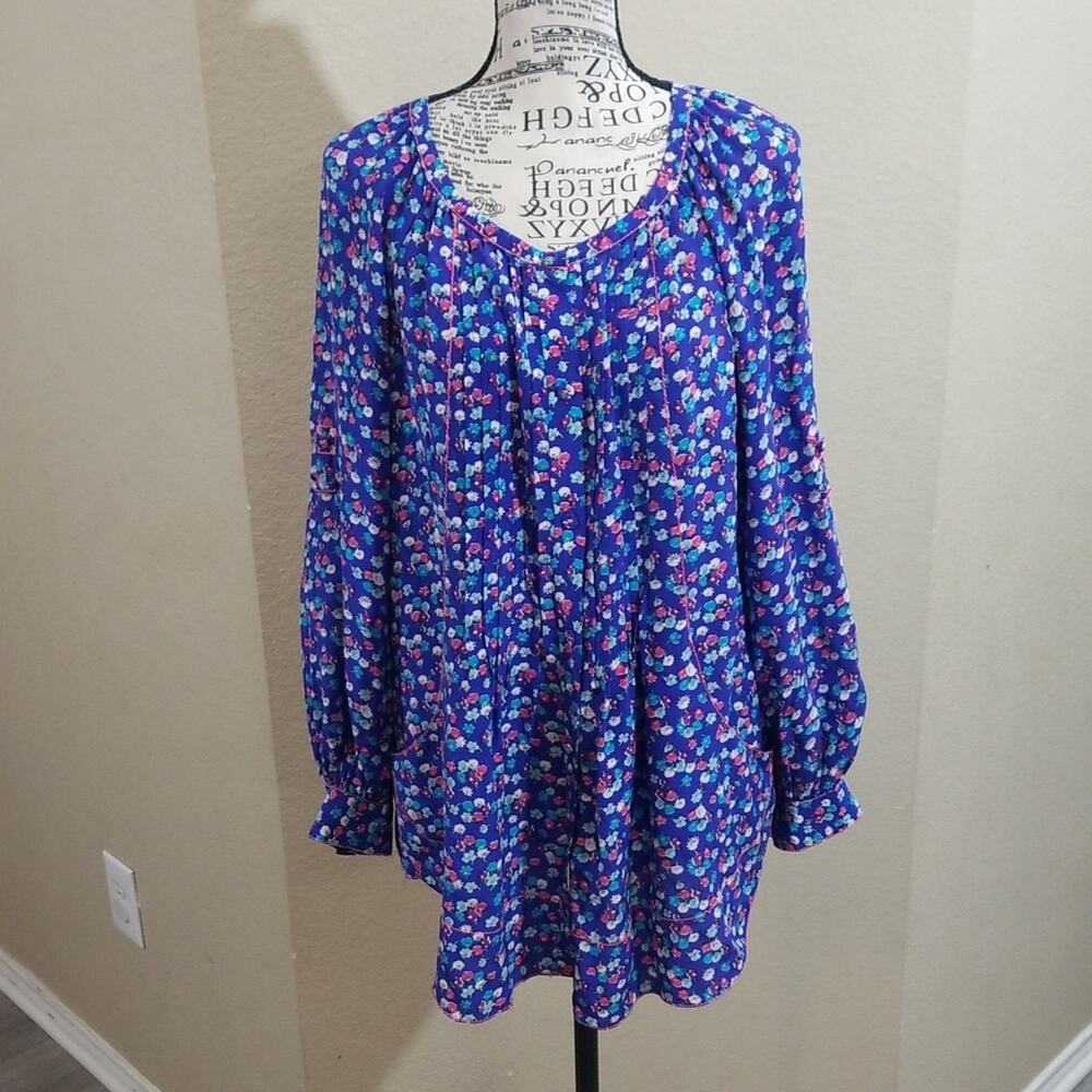 Rebecca Taylor floral top size‎ 6